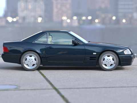 Mercedes Benz SL R129 1995 3D 모델