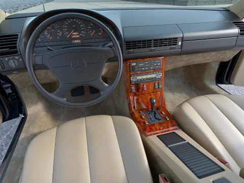 Mercedes Benz SL R129 1995 3D Model