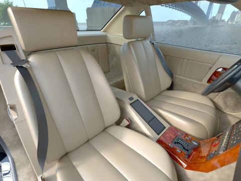 Mercedes Benz SL R129 1995 3D Model