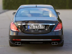 mercedes benz s class lwb 2017 3D Model