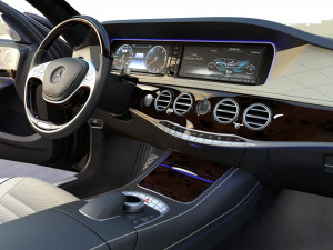 mercedes benz s class lwb 2017 Modelo 3D