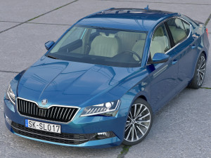 Skoda Superb 2018 Modelo 3D