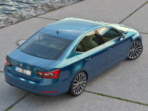 Skoda Superb 2018 Model 3D