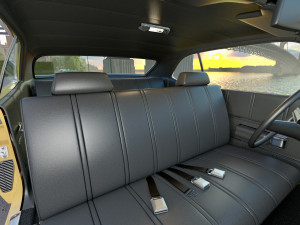 Torino coupe 1971 Model 3D