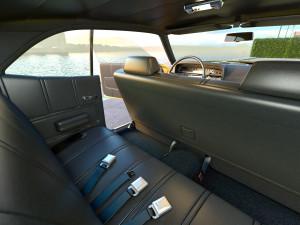 Torino coupe 1971 Model 3D