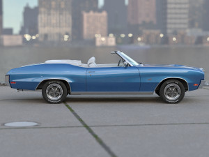 Buick GS Convertible 1970 Modelo 3D