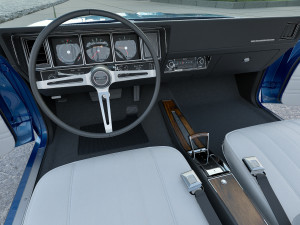 Buick GS Convertible 1970 Modelo 3D
