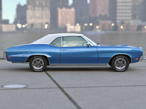 Buick GS Convertible 1970 Modelo 3D