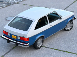 Chevrolet Chevette 2 door 1980 3D Model