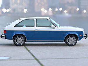 Chevrolet Chevette 2 door 1980 3D Model