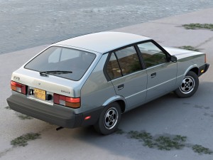 hyundai pony canada 1985 3D Model