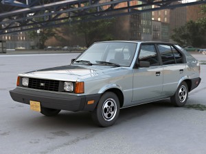 hyundai pony canada 1985 3D Model
