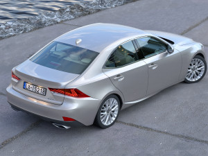 Lexus is 2018 3D Model