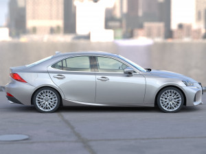 Lexus is 2018 3D Model