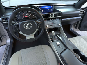 Lexus is 2018 3D Model