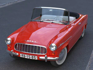 Skoda Felicia 1960 Modelo 3D