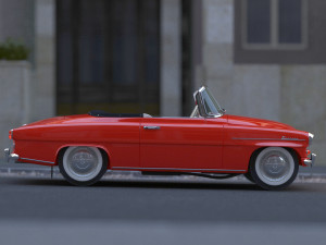 Skoda Felicia 1960 3D Model