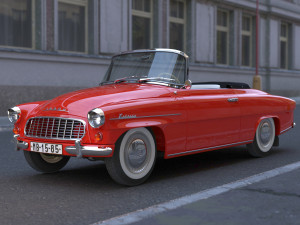Skoda Felicia 1960 3D Model