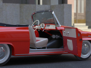 Skoda Felicia 1960 3D Model