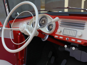 Skoda Felicia 1960 3D Model