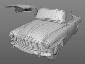 Skoda Felicia 1960 3D Model