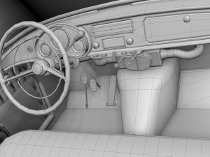 Skoda Felicia 1960 3D Model