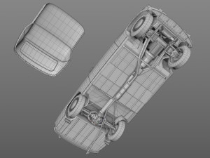 Skoda Felicia 1960 3D Model