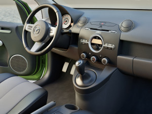Mazda 2 5-door 2008 Model 3D