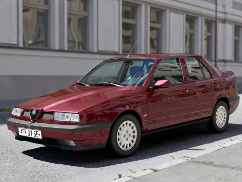 Alfa Romeo 155 1993 3D Model
