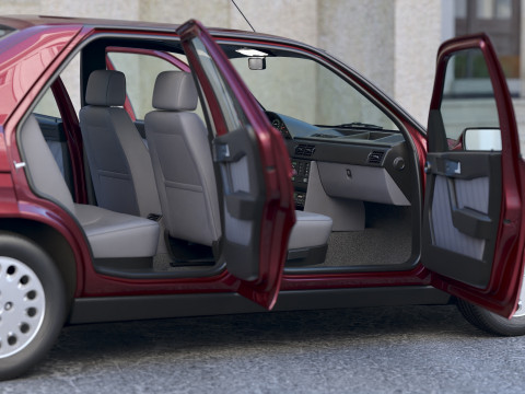 Alfa Romeo 155 1993 Modelo 3D