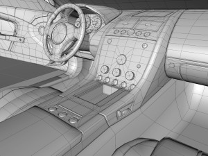 Aston martin db9 2008 3D Model