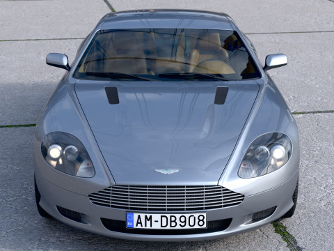 Aston martin db9 2008 3D Model