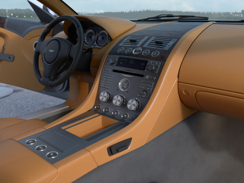 Aston martin db9 2008 3D Model