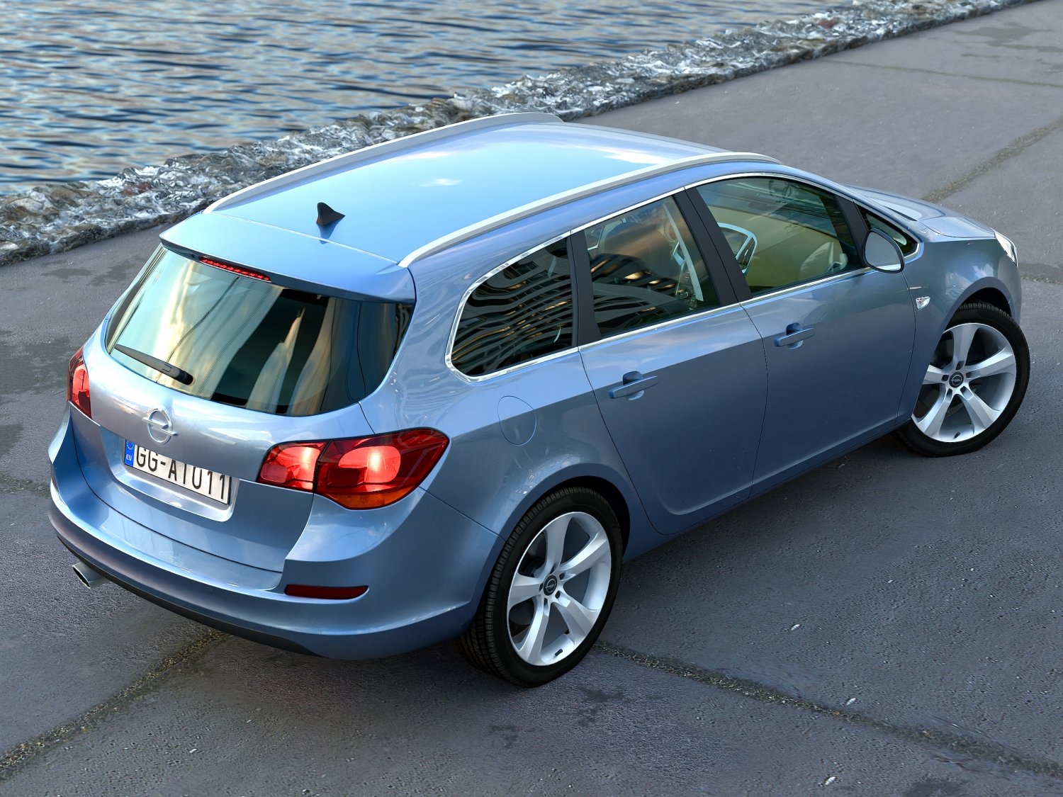 Опель Астра Sports Tourer 2013 салон