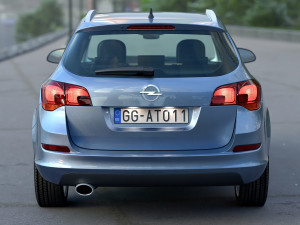 Astra sports tourer 2011 3D Модель