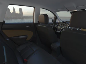 Astra sports tourer 2011 3D Model