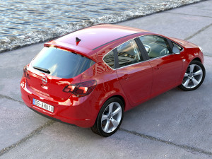 Opel Astra 2010 3D Model
