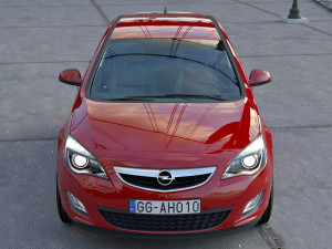 Opel Astra 2010 3D Model