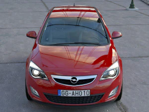 Opel Astra 2010 3D Model