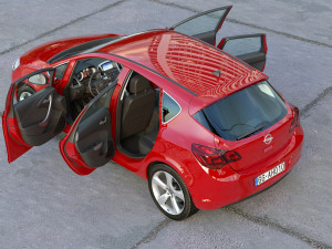 Opel Astra 2010 3D Model