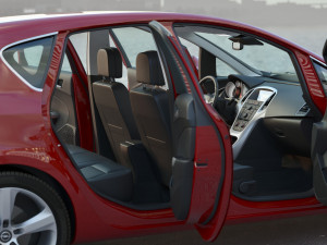 Opel Astra 2010 3D Model