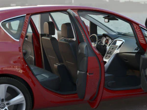 Opel Astra 2010 3D Model