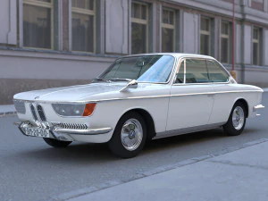 e9 2000cs coupe 1967 3D Model