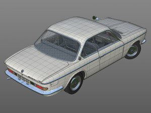 e9 2000cs coupe 1967 3D मॉडल