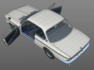 e9 2000cs coupe 1967 3D Model