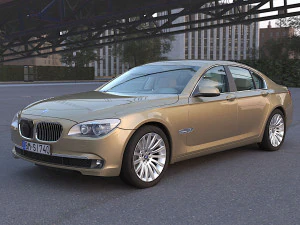 f01 limousine 2010 3D Model