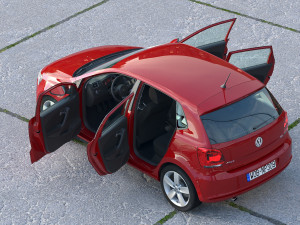 Volkswagen Polo 5-door 2010 3D Model