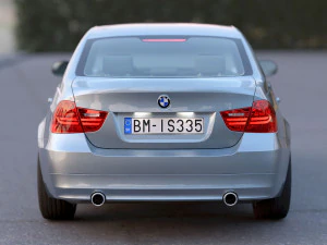 e90 3-series sedan 2009 3D Model