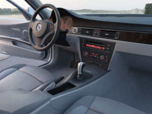 e90 3-series sedan 2009 Modèle 3D
