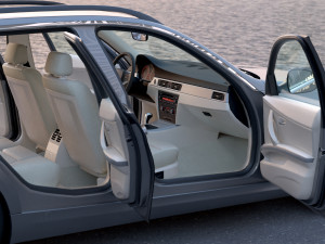 e91 3-series touring lci 2009 Modèle 3D